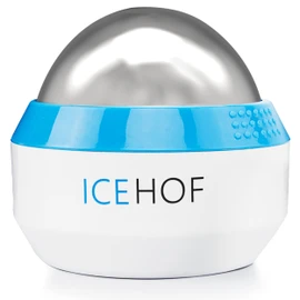 ICEHOF Massage Ball with Cooling Gel - Wellness Cold/Hot Therapy - Manual Self Massage Ball for Home Tension, Deep Massage & Relaxation - Face Roller Gift Fascia Ball