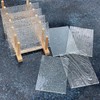 LITMIND 8 Sheets Textured Clear Stained Glass Pack – 4