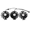 95mm T129215SU CF1010U12S DC12V Graphics Card Fan for ASUS ROG