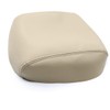 GXARTS Leather Center Console Lid Armrest Cover Beige Tan Compatible
