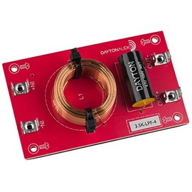 Dayton Audio 3.5k-LPF-4 Low Pass Speaker Crossover 3,500 Hz 12 dB/Octave