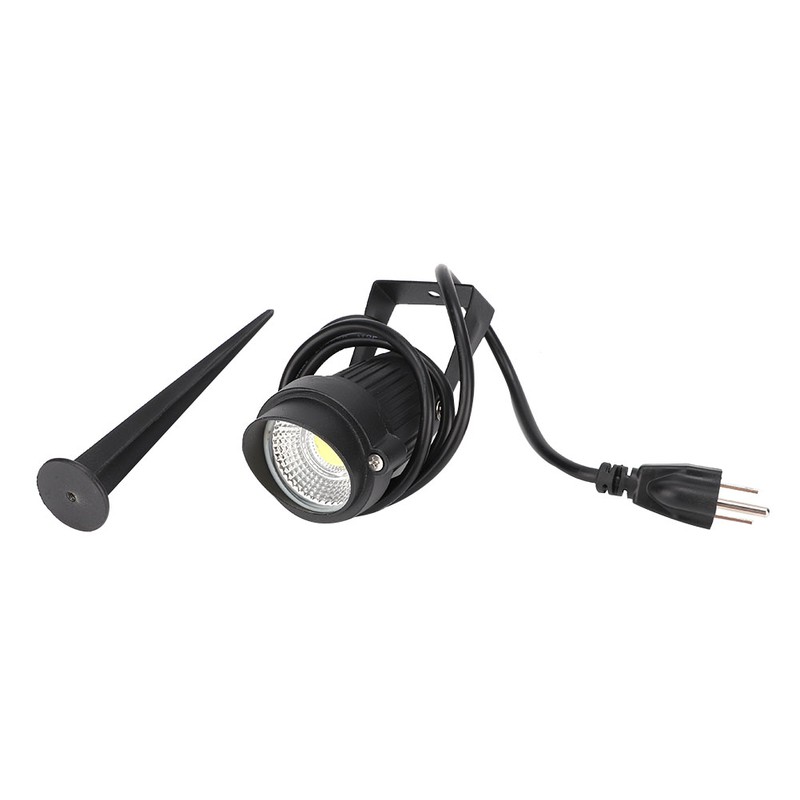 Aluminum LED 5W COB Lawn Lamp 1M Line IP65 Waterproof