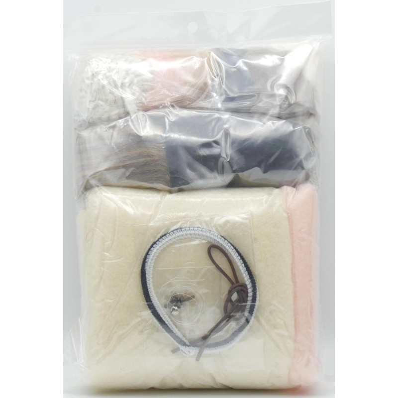 Hamanaka Felt Wool Kit, Needle Flocking, Lesson Kit, Pheasant (Approx.