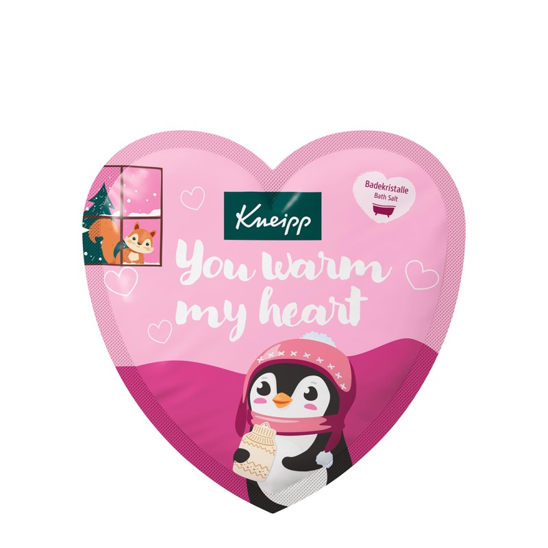 Kneipp "Messaggi dal cuore", cristalli da bagno - con pregiato