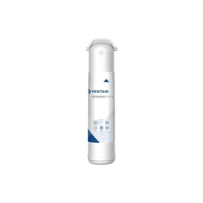 Pentair FreshPoint F1B1 Replacement Cartridge, Dual Carbon/Sediment Water Filter, 750