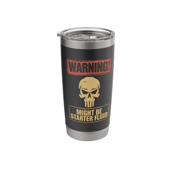 Car Mechanics, Might Be Starter Fluid Label, Funny Mechanic Stainless
