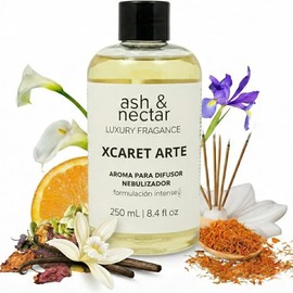 Esencia ambiental para difusores profesionales y aromaterapia de alta concentración, 250 ml, aroma inspirado en diseñadores perfumistas Inspirada en Tiendas de Lujo (Hotel Xcaret Arte)