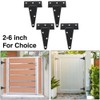 2 Pack Heavy Duty T-Hinges 8 Inch (200mm), Tee Hinge