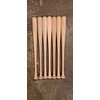 7 Pack 26" Wood Baseball Bats Blem