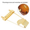 Bridge Tailpiece Rosewood Base Bridge Screw Wrenches for 6 String