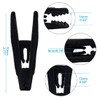 Otylzto Velvet Hanger Clips - 20pcs Plastic Clips for Velvet