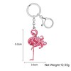 WEVENI Inspirational Flamingo Gifts for Women Girls Pink Flamingo Keychain