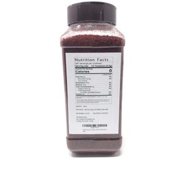 100% Pure Sumac, 100% Natural Sumac Powder | No Salt | Non-GMO | Middle Eastern Spices | 16 oz | 453.6 Gram | Double Lids Jar