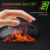 Heated Mouse Temperature Adjustable Timing 1600DPI USB Plug in Heat