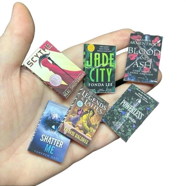 Mini book blanks. 1/6 scale (LARGER SIZE) (NO COVER ART