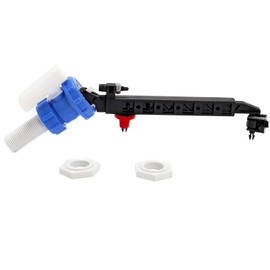 Merriway BH05752 Delchem Traditional Side Entry Filling Valve, Black