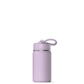 Hydrapeak Mini 14oz Water Bottle with Straw Lid, Insulated Water Bottle, Water Bottle Stainless Steel, Water Bottles (Blush)