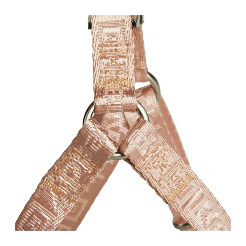 Reddy Jacquard Strap Dog Harness, Pink, Medium