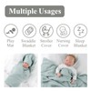 MniJiza Baby Hooded Towel Infant Muslin Cotton Bath Towel Newborn