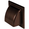 Brown Gravity Flap for Ø 100 mm / 4" Round
