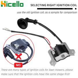 Hicello 43CC 52CC 40-5 Brush Cutter Ignition Coil 62mm for Trimmer 44-5 CG430 CG520
