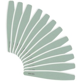 CGBE Limas Para Uñas: 12 Limas De Uñas Lavables De Doble Cara Para Uñas De Gel, Acrílicas Y Naturales, Juego De Limas Profesionales Para Manicura, Gra