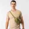 Terra Thread Organic Cotton Cadera Bumbag, Black