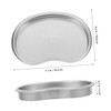 SAFIGLE Stainless Steel Emesis Basin Tray Reusable Leakproof Platter for