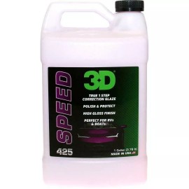 3D Speed All in One Correction Glaze 1 Gallon | One Step Polish & Protection