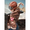 FURPHI Steampunk Aviator Hat with Ear Flaps PU Leather Pilot
