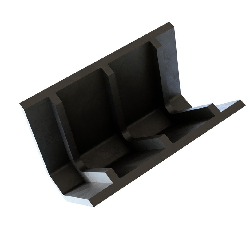 Rooftop Pipe Support CTL 4 Pack | 6" Pre-Cut |
