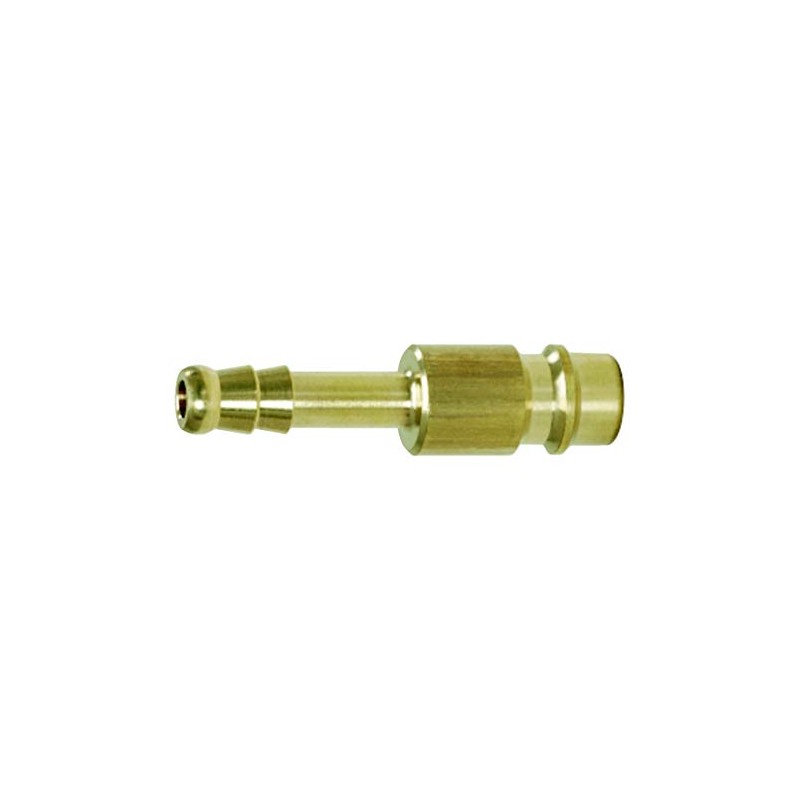 KS-Tools 515.3497 Brass Nipple with Hose Nozzle