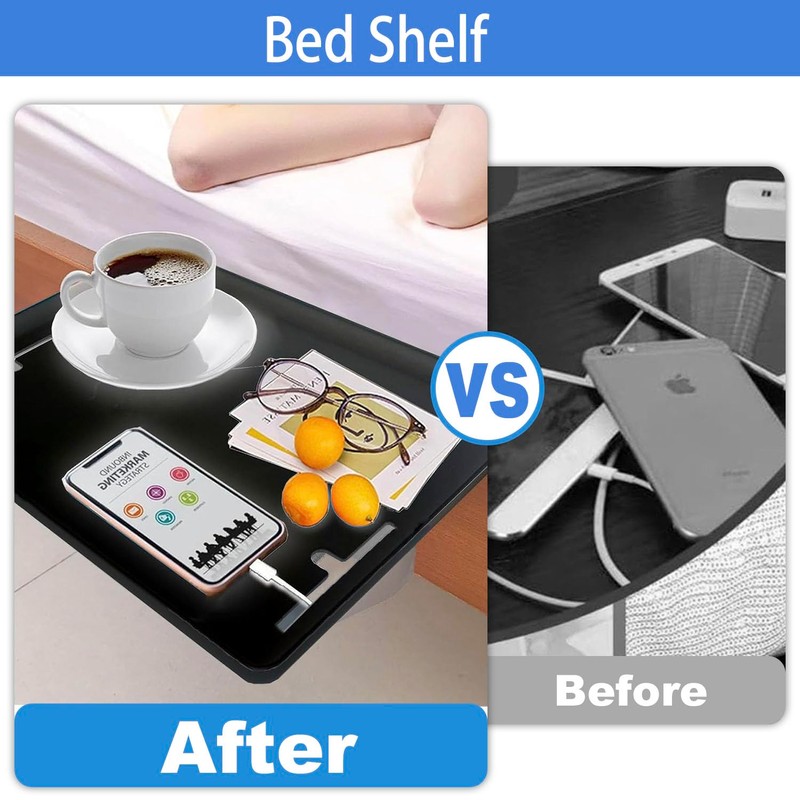 Sightday Bedside Table Organiser,Bedside Shelf For Bunk & Loft Beds