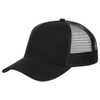 Lids Blank Pivot A-Frame Trucker Adjustable Snapback Hat, Black