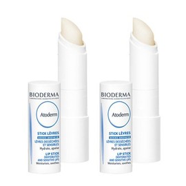 Bioderma Atoderm Lipstick, 0.1 oz (4 g), Set of 2