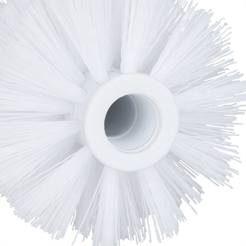 Relaxdays Toilet Brush, Set of 3, Replacement Toilet Brush, Removable