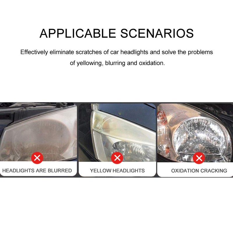 QKDS Atomizing Cup Car Headlight Lens Repair Tool Restoration Auto