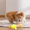 Landrain 2 Stück Anti Stress Ente Hund, Antistressente Hunde Hundespielzeug