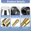 Drill Chuck Collet Set for Dremel, 16PCS Chuck Collet Kit
