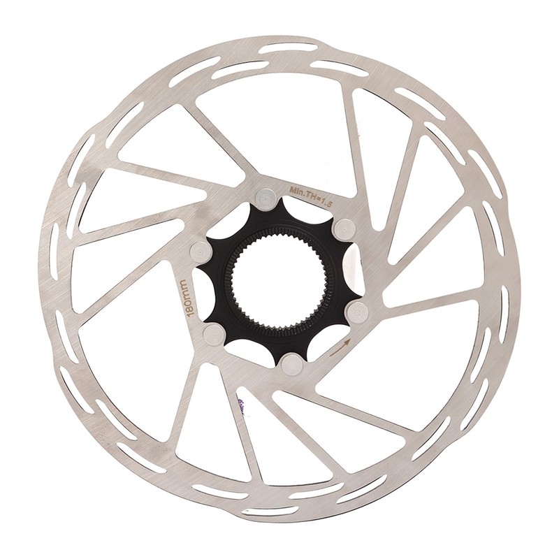 180mm Disc Brake Rotor 180mm Diameter Stainless Steel Alloy Hollowed