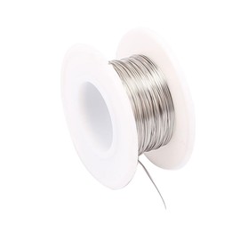 TA-VIGOR 0.45mm 25AWG Heating Resistor Wire, 10M Wrapping Nichrome Resistance Wire for Heating Elements, DIY Projects, Industrial Applications