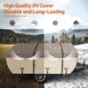 Umbrauto Pop Up Camper Cover for 12'-14' Folding Tent Trailer