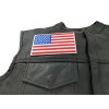 Ivamis American Flag Patch with White Borders- 5x3 inch -