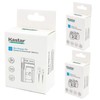 Kastar 2 Pack High Capacity Batteries & Slim USB Charger