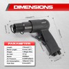 UW-AH150 Short Barrel Air Hammer Kit with Quick Change Retainer