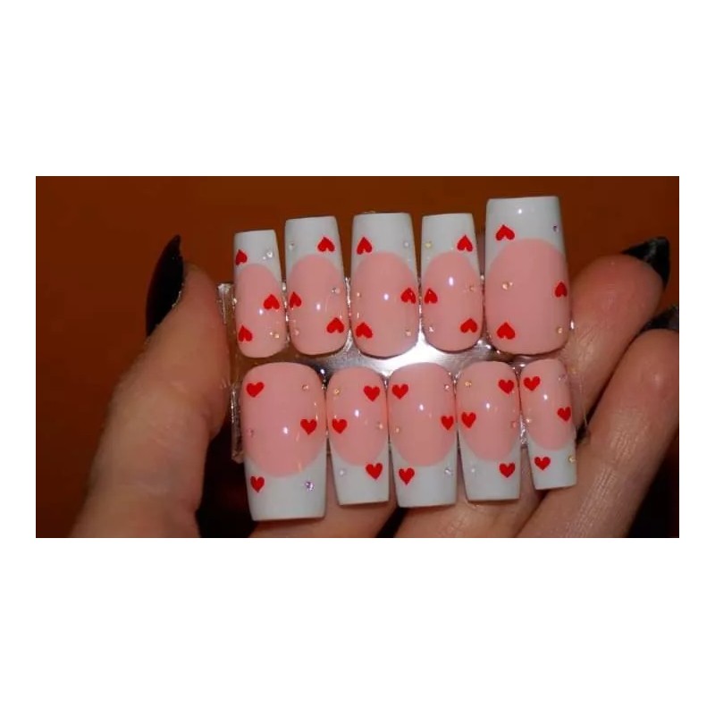 Perfect Nails Press On Uñas San Valentin Press On Calidad