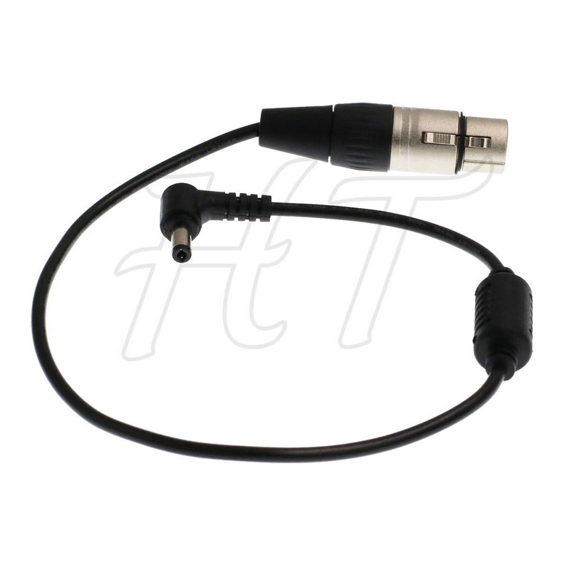 DSLR Monitor XLR 4 Pin Female DC 5.5x2.5mm Barrel Plug