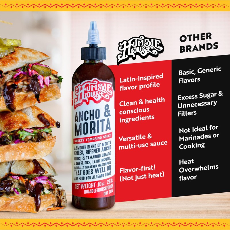 Humble House - Ancho & Morita Chiles Hot Sauce, Low
