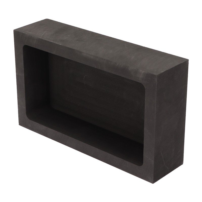 5000g Capacity High Purity Graphite Crucible Metal Refining Mould Ingot