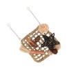 Bird Foraging Wall Toy Safety Parrot Woven Hanging Mat Climbing
